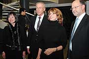 Maria und Josef Bittscheidt, Senta Berger, Helmut Poßmann (©Foto: gm)